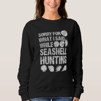 Sudadera Beachcombing Shelling Shell Hunter & Seashell Coll