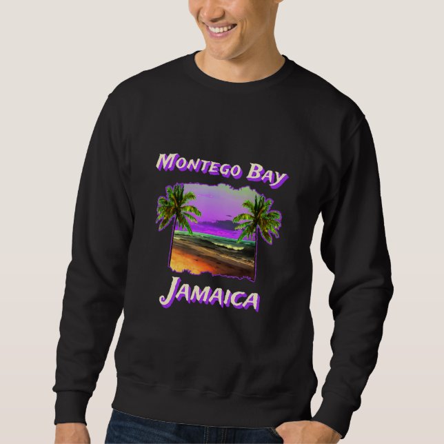 Sudadera Beaches Of Montego Bay Jamaica (Anverso)