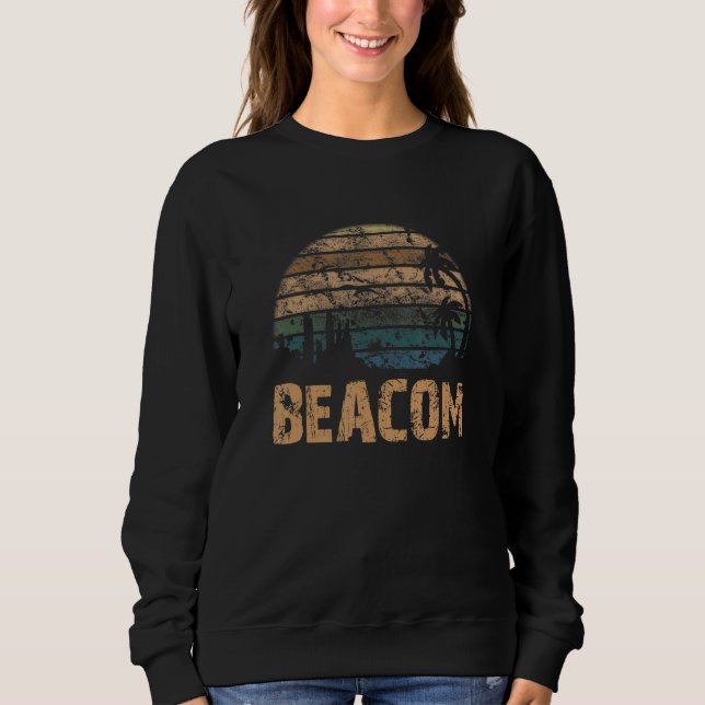 Sudadera Beacom Vintage Sunset Distressed (Anverso)