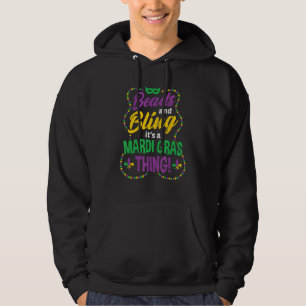 Sudadera Beads & Bling es una fiesta de carnaval de Mardi G
