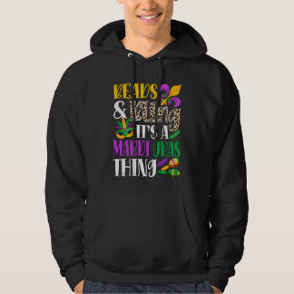 Sudadera Beads & Bling It's A Mardi Gras Thing Mardi Gras C