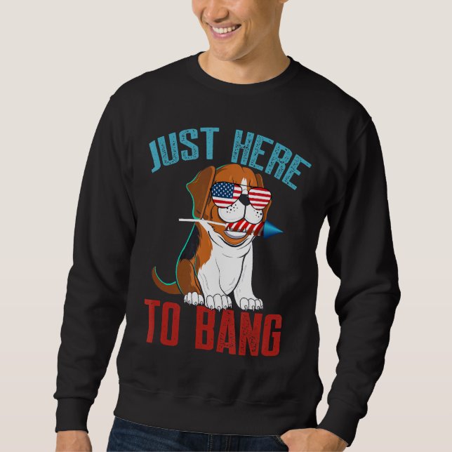 Sudadera Beagle Acá A Bang (Anverso)