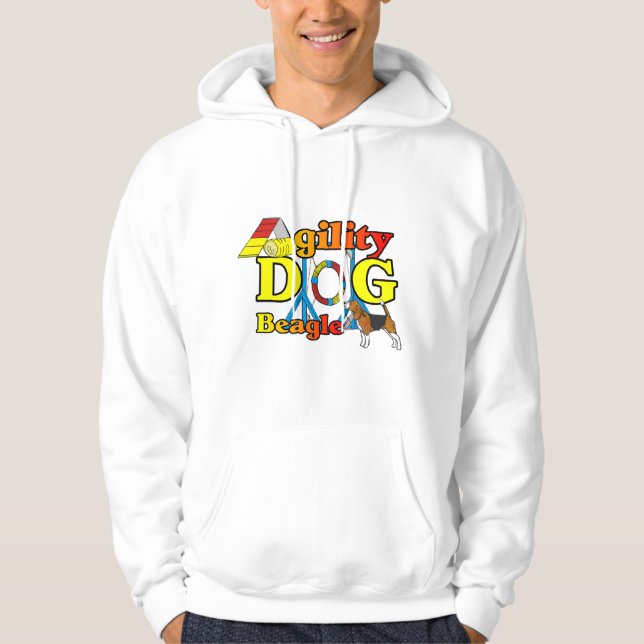 Sudadera Beagle Agility Gifts (Anverso)
