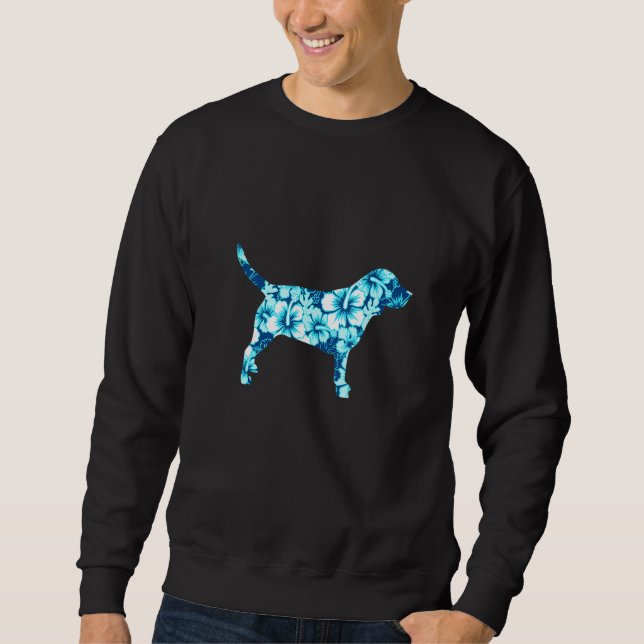 Sudadera Beagle Aloha Hawaiian Dog (Anverso)