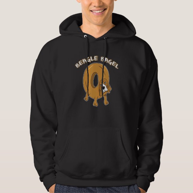 Sudadera Beagle Bagel Dog T Dog Puppy Breakfast (Anverso)