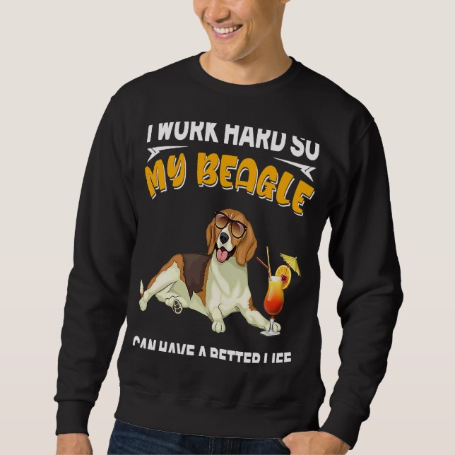 Sudadera Beagle Beagle (Anverso)