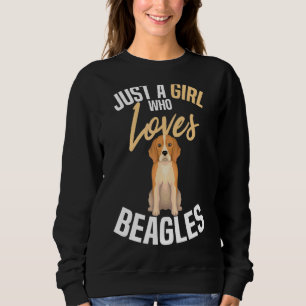 Sudadera Beagle Beagles Dog Mascota Animal Chica