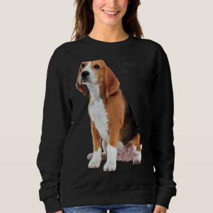 Sudadera Beagle Beagles Love Is Dog Mom Dad Puppy Mascota C