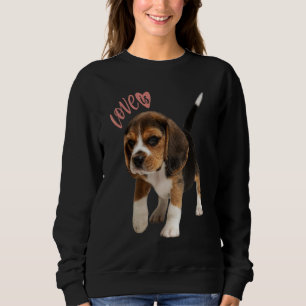 Sudadera Beagle Beagles Love Is Dog Mom Dad Puppy Mascota C