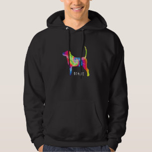 Sudadera Beagle Cute Puppy Mascota Perro Dueño De Tie Hippy
