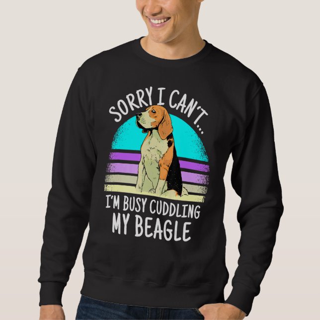 Sudadera Beagle Dice Por Beagle Mom (Anverso)