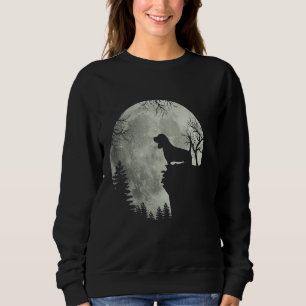 Sudadera Beagle Dog And Moon Halloween Beagle Dog Halloween