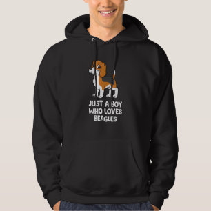 Sudadera Beagle Dog Boy, Solo Un Niño Que Ama Los Beagles