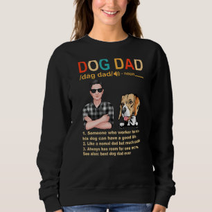 Sudadera Beagle Dog Dad Definición Mejor Papá Perro Que Nun