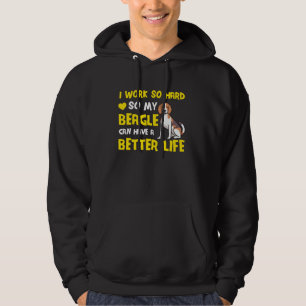 Sudadera Beagle Dog Hair Design u2013 Perro gráfico de aman