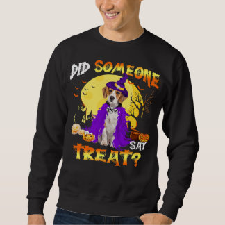 Sudadera beagle dog halloween alguien dijo tratar