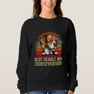 Sudadera Beagle Dog Lover Divertido Retro Vintage Mejor Bea