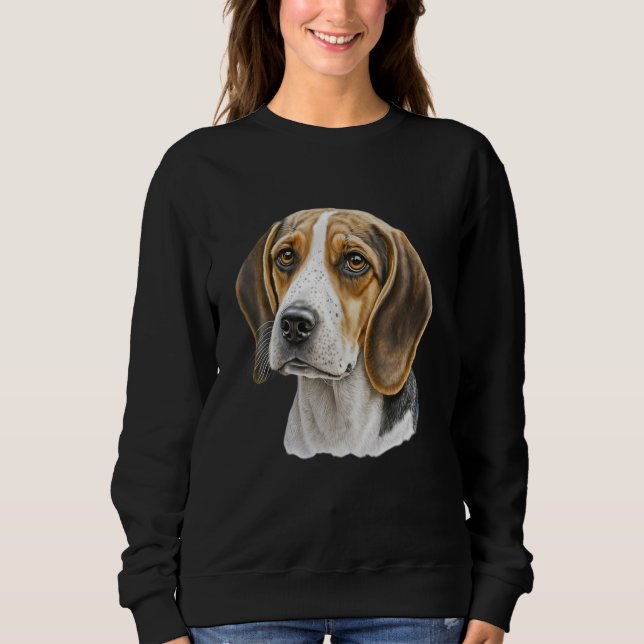 Sudadera Beagle Dog Lover Mom & Dad (Anverso)