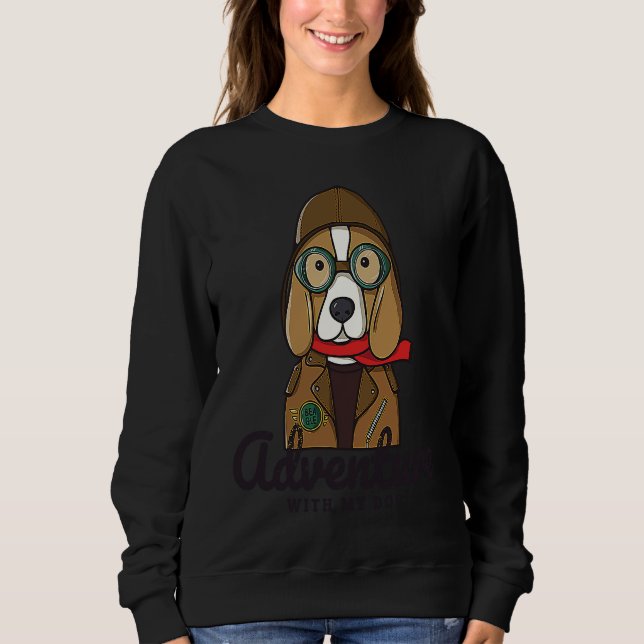 Sudadera Beagle Dog T (Anverso)