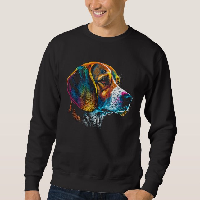 Sudadera Beagle Face For Dog Owners (Anverso)