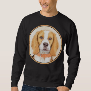 Sudadera Beagle Hound Dog Pintura original de animales