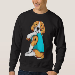 Sudadera Beagle I Love Mom Apparthu Perro Mamá Regalos Muje