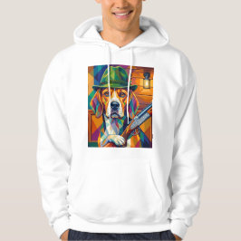 Sudadera Beagle Jäger Pop Art – Moderner Jagdhund