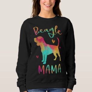 Sudadera Beagle Mama Colorful Beagle Gifts Dog Mom