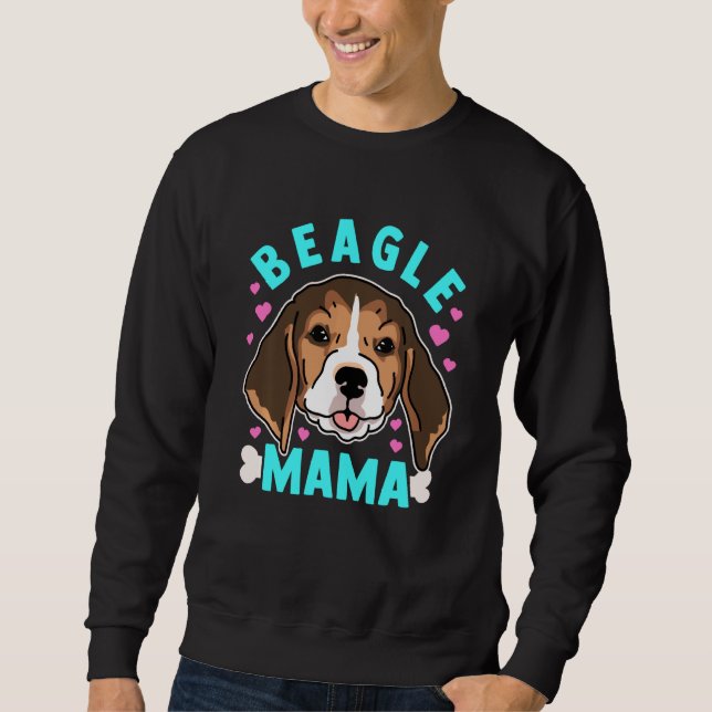 Sudadera Beagle Mama Dog Owner Beagle (Anverso)