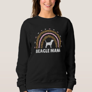 Sudadera Beagle Mama Rainbow Cute Beagle Dog Dueño
