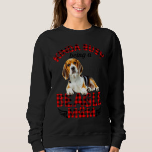 Sudadera Beagle Mascota Un Poco Ocupado Siendo Un Búho De M
