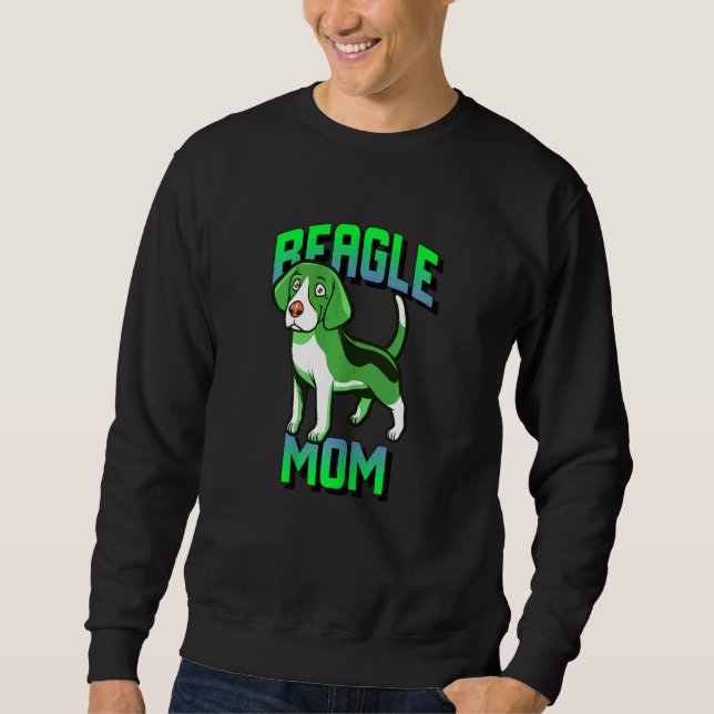 Sudadera Beagle Mom (Anverso)