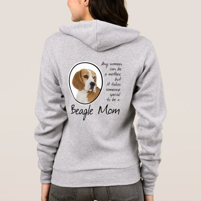 Sudadera Beagle Mom (Reverso)
