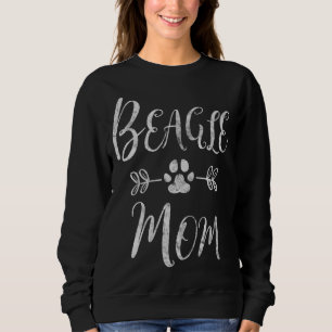 Sudadera Beagle Mom Beagle Mom Lover Dueño Funny Perro Mom 