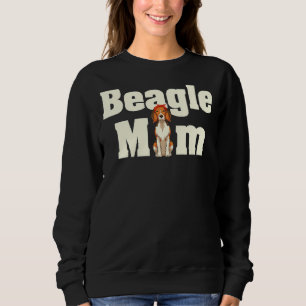 Sudadera Beagle Mom Dog Dueñas Mujeres Cuidan A Mascota Ani