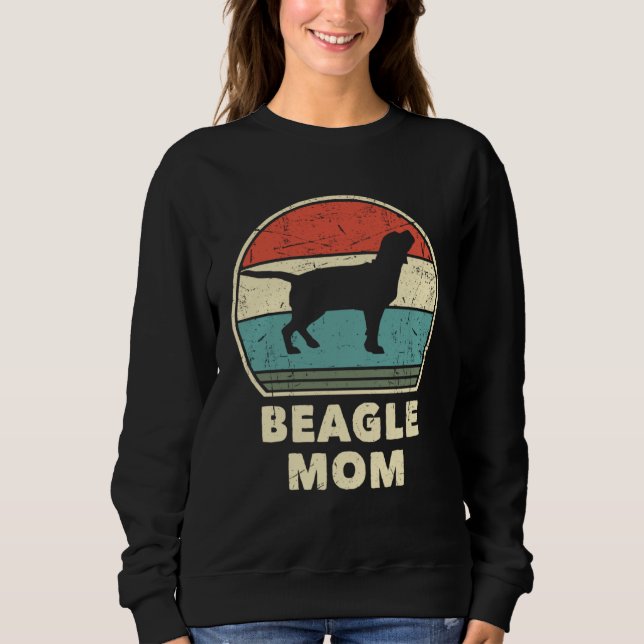 Sudadera Beagle Mom Dog  Women   Beagle Mama (Anverso)