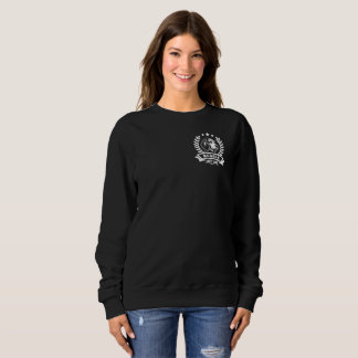 Sudadera "Beagle Mom" mit Hundekopf auf Brust