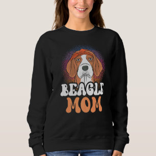 Sudadera Beagle Mom Puppy Beagles Perro Madre Mamá Mamá Mam
