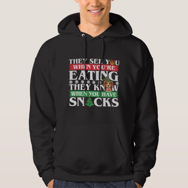 Sudadera Beagle Navidades Beagle Lover (Anverso)