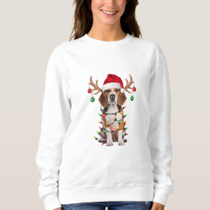 Sudadera "Beagle Navidades Cheer"