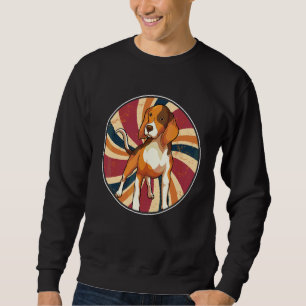 Sudadera Beagle Propietario Retro Animal Mascota Perro Beag