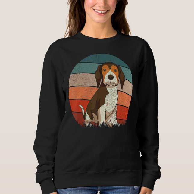 Sudadera Beagle Retro Animal Dog Dueño Beagle 1 (Anverso)
