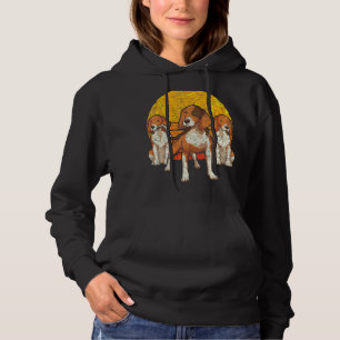 Sudadera Beagle Retro Sunset