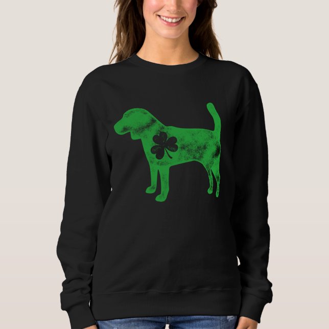 Sudadera Beagle St Patrick s Day Boys Kids Girls Dog  Shamr (Anverso)