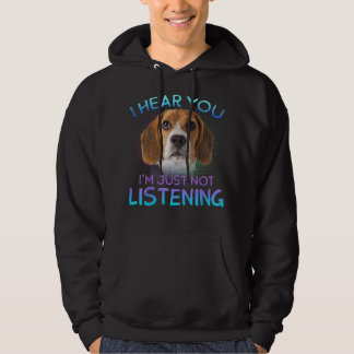 Sudadera Beagle, te oigo no escuchar