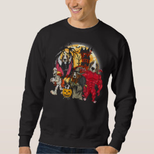 Sudadera Beagle Vampire Mami Malvada Traje de Halloween