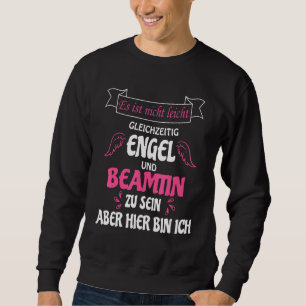 Sudadera Beamtin y profesión como Angel Verbeamtet