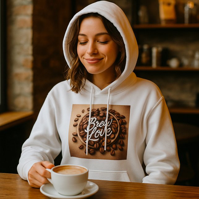 Sudadera Bean Lover café frijol estético (Subido por el creador)