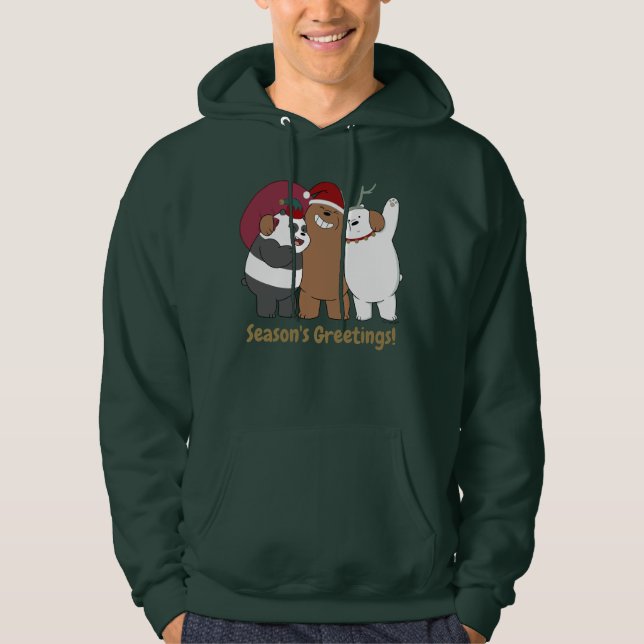 Sudadera Bear Bears - Saludos de la temporada (Anverso)
