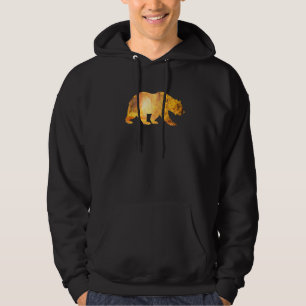 Sudadera Bear Grizzly Bear Animal Motif Wilderness Forest T